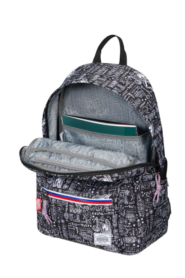 Mochila Casual Repelente á Água Preta - Upbeat | American Tourister