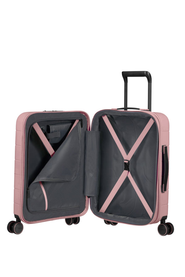 Mala de Cabine 55cm Expansível 4 Rodas Rosa Vintage - Novastream | American Tourister