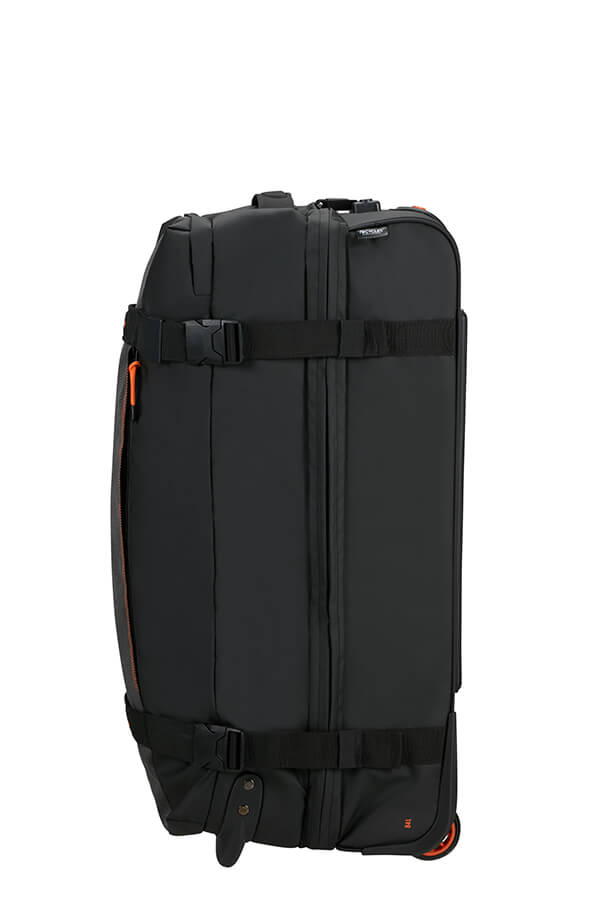 Saco de Viagem Médio 68cm 2 Rodas Preto/Laranja - Urban Track | American Tourister