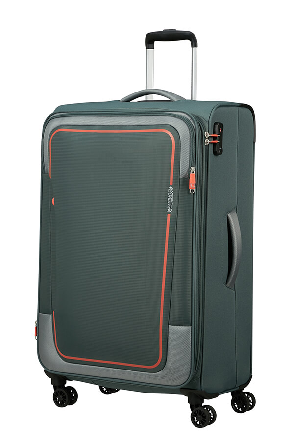 Mala de Viagem Grande 81cm Expansível 4 Rodas Verde-Floresta - Pulsonic | American Tourister