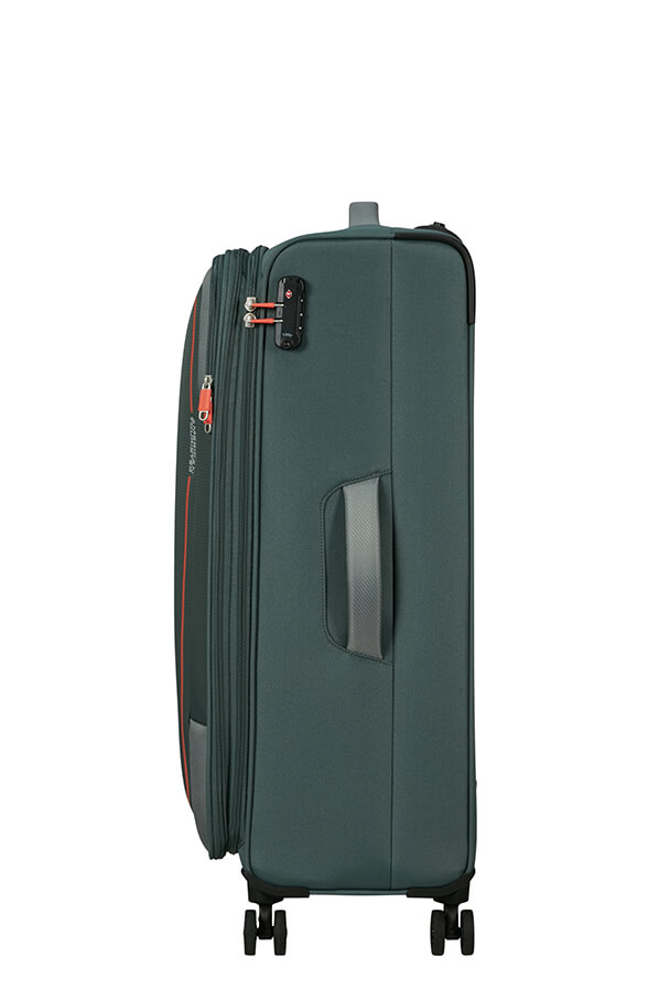 Mala de Viagem Grande 81cm Expansível 4 Rodas Verde-Floresta - Pulsonic | American Tourister