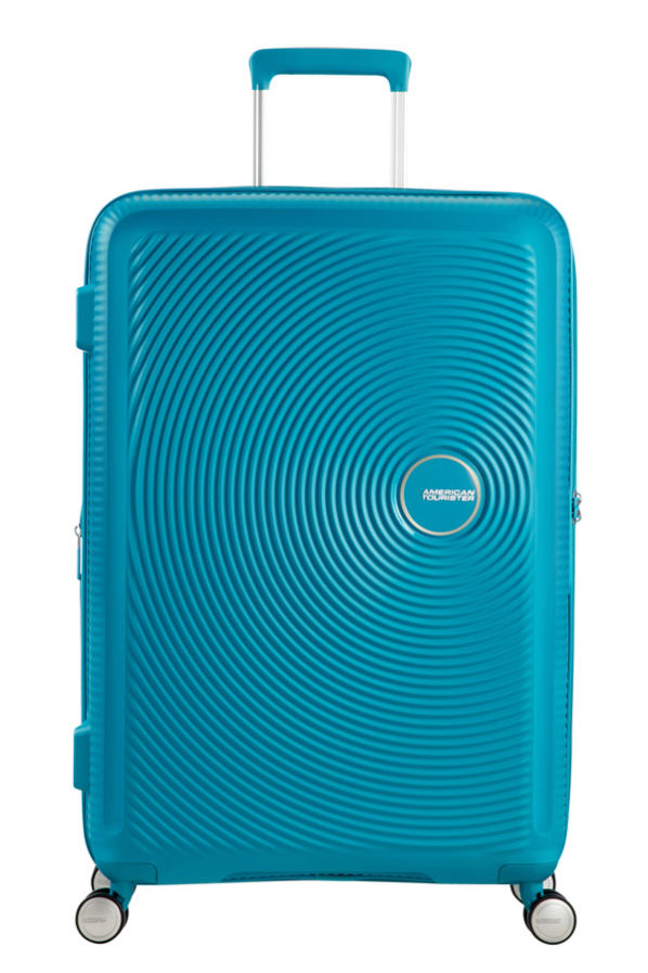 Mala de Viagem Grande 77cm Expansível Azul-Verão - Soundbox | American Tourister®