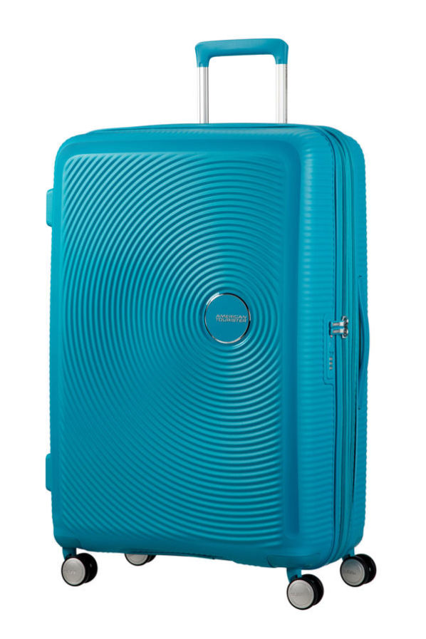 Mala de Viagem Grande 77cm Expansível Azul-Verão - Soundbox | American Tourister®