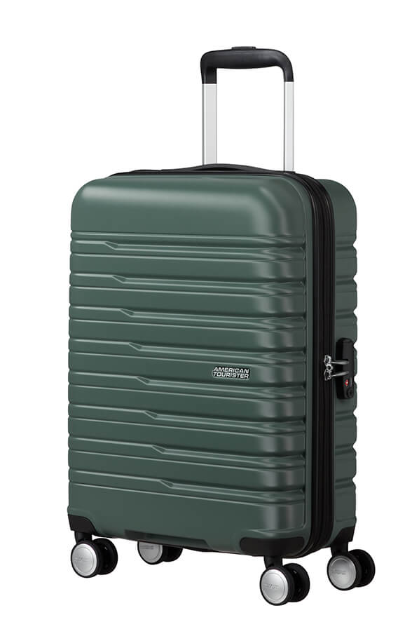 Mala de Cabine 55cm 4 Rodas Verde Floresta - Flashline | American Tourister