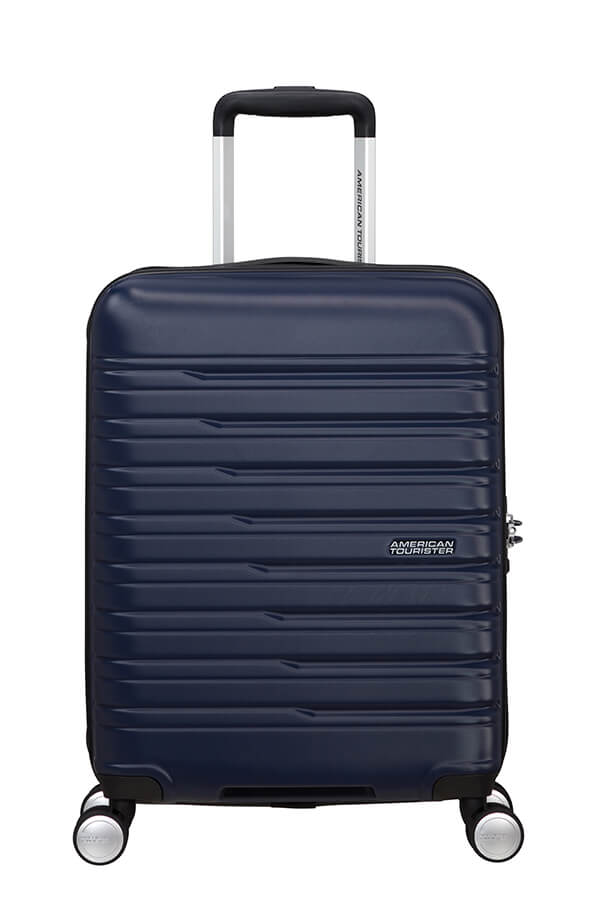 Mala de Cabine 55cm 4 Rodas Azul Tinta - Flashline | American Tourister