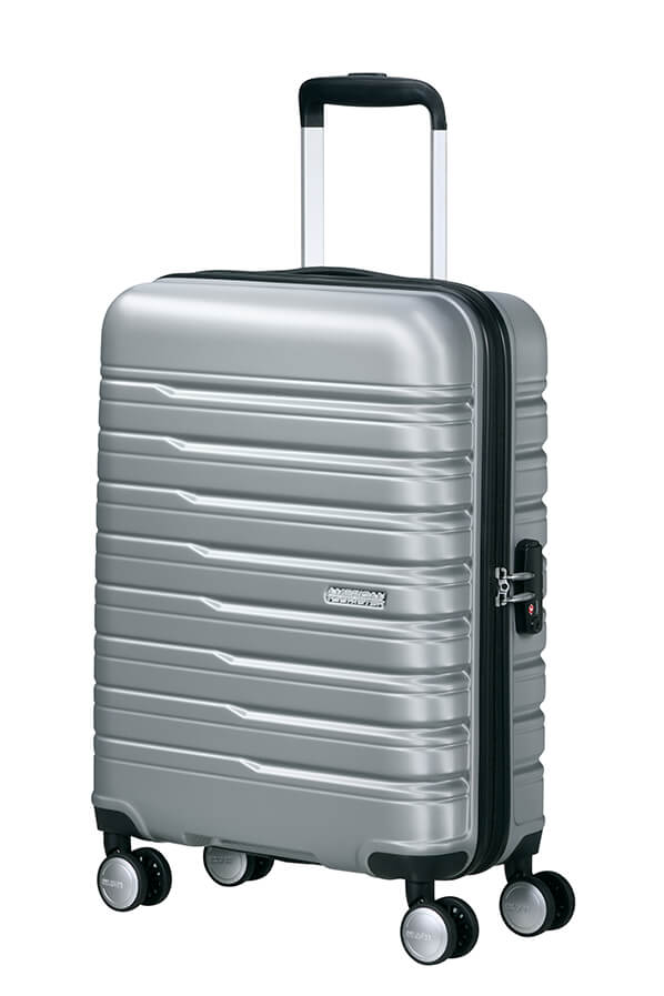 Mala de Cabine 55cm 4 Rodas Céu Prata - Flashline | American Tourister