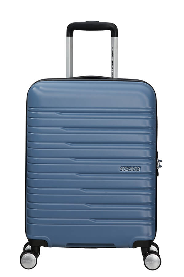 Mala de Cabine 55cm 4 Rodas Azul Coroa - Flashline | American Tourister