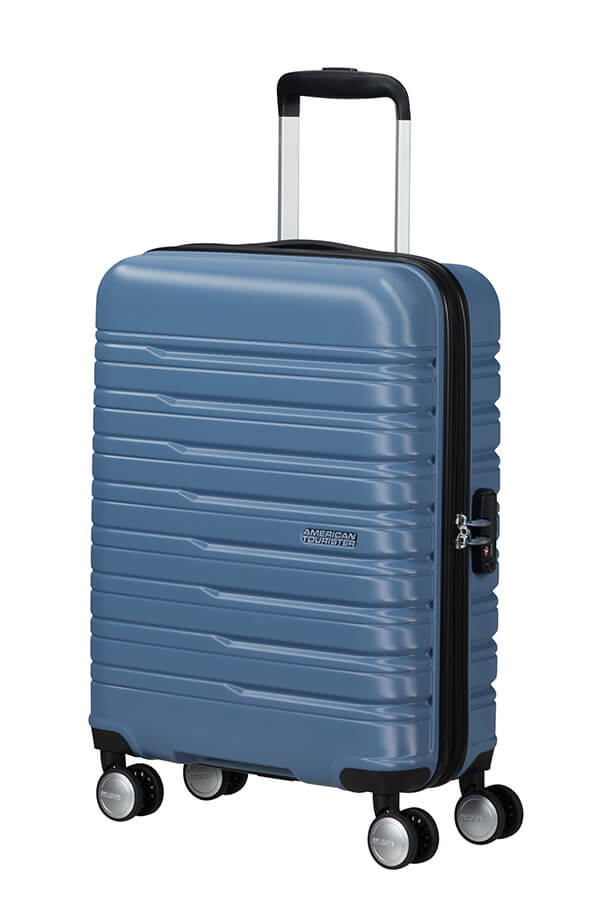 Mala de Cabine 55cm 4 Rodas Azul Coroa - Flashline | American Tourister