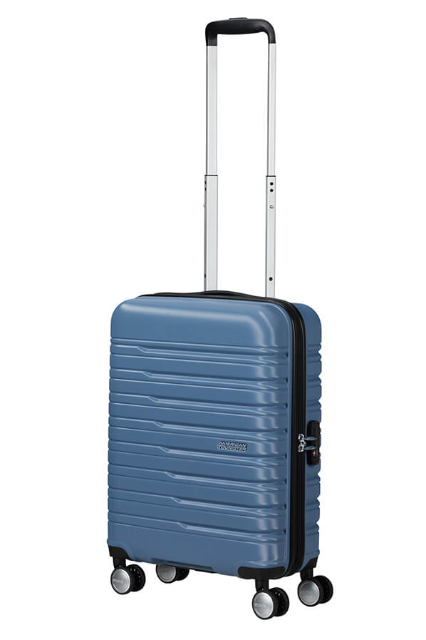 Mala de Cabine 55cm 4 Rodas Azul Coroa - Flashline | American Tourister