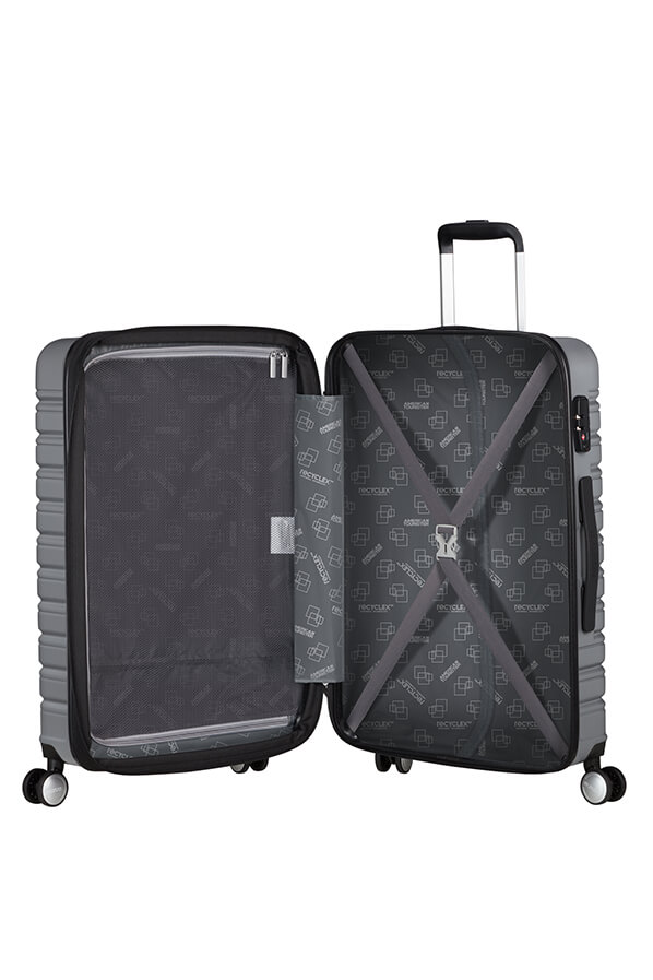 Mala de Viagem Média 67cm Expansível 4 Rodas Céu Prata - Flashline | American Tourister