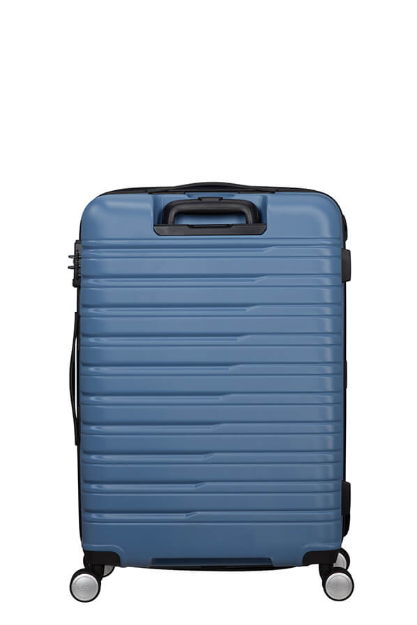 Mala de Viagem Média 67cm Expansível 4 Rodas Azul Coroa - Flashline | American Tourister