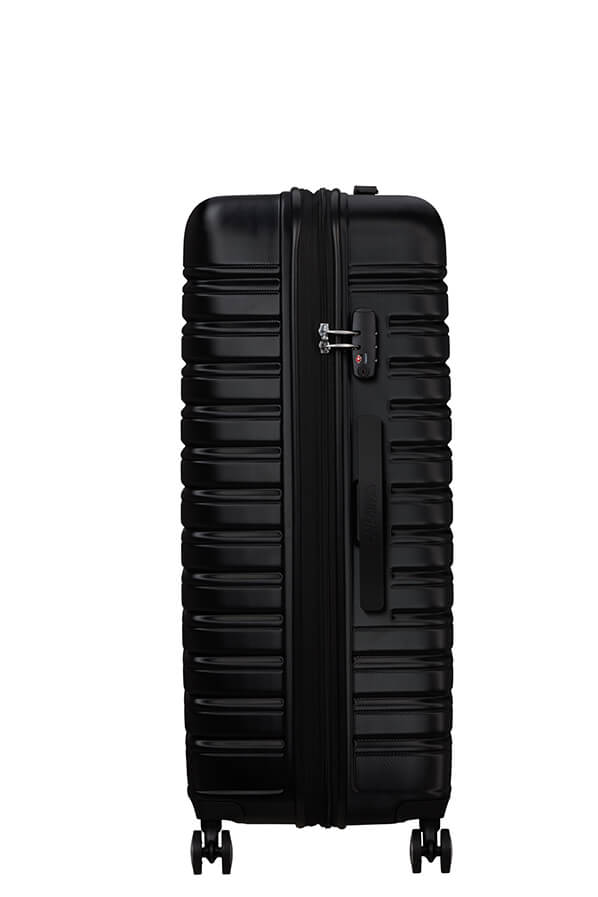 Mala de Viagem Grande 78cm Expansível 4 Rodas Preto Sombra - Flashline | American Tourister