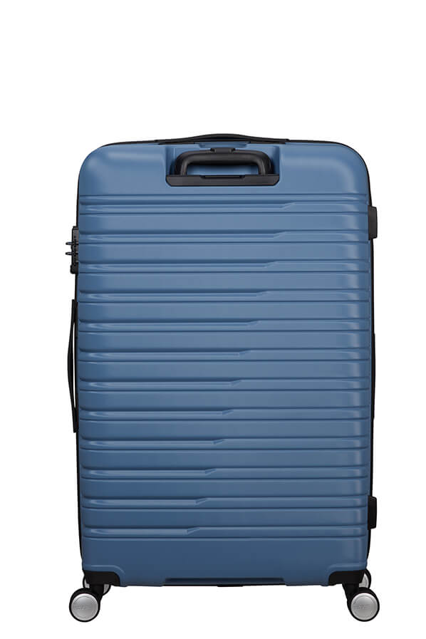 Mala de Viagem Grande 78cm Expansível 4 Rodas Azul Coroa - Flashline | American Tourister