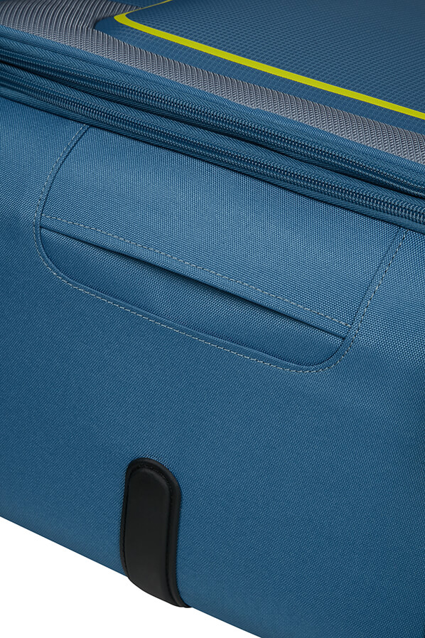 Mala de Viagem Média 68cm Expansível 4 Rodas Azul Coroa - Pulsonic | American Tourister