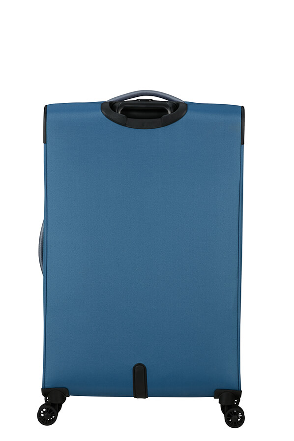 Mala de Viagem Grande 81cm Expansível 4 Rodas Azul Coroa - Pulsonic | American Tourister®