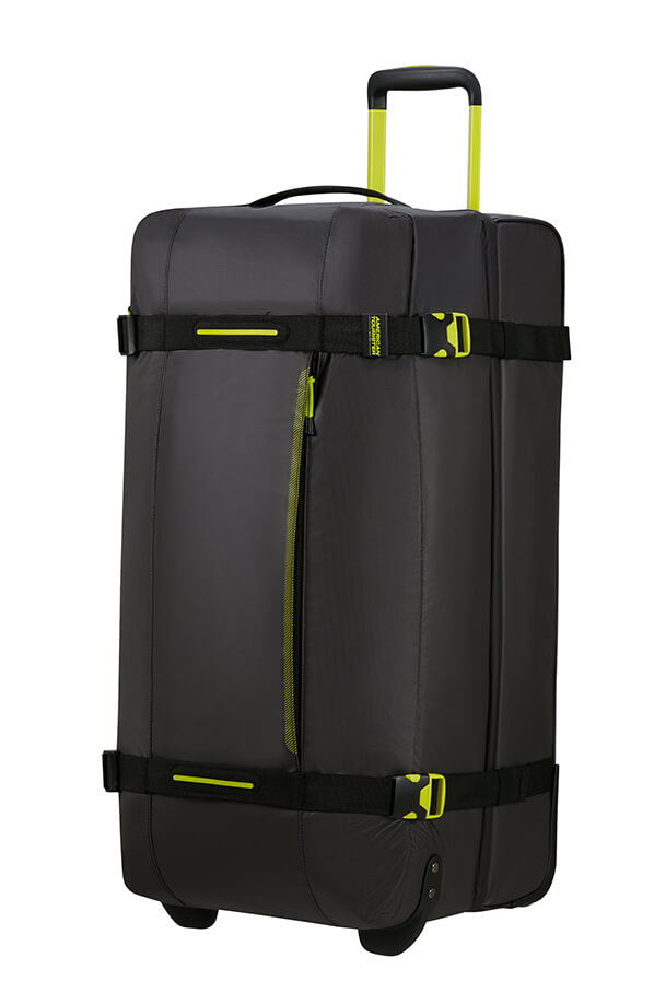 Saco de Viagem Grande 79cm 2 Rodas Preto/Lima - Urban Track | American Tourister