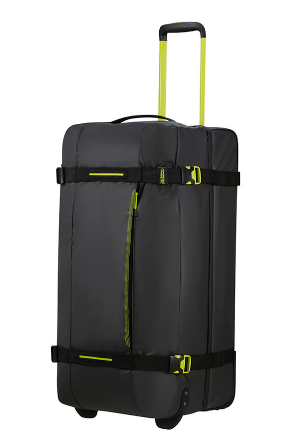 Saco de Viagem Grande 79cm 2 Rodas Preto/Lima - Urban Track | American Tourister