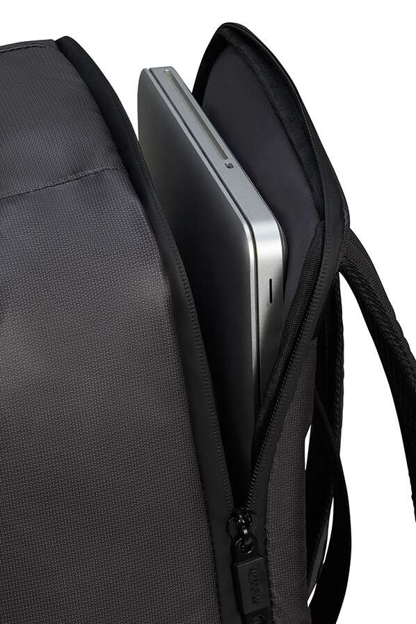 Mochila de Cabine 15.6 Preto/Lima - Urban Track | American Tourister