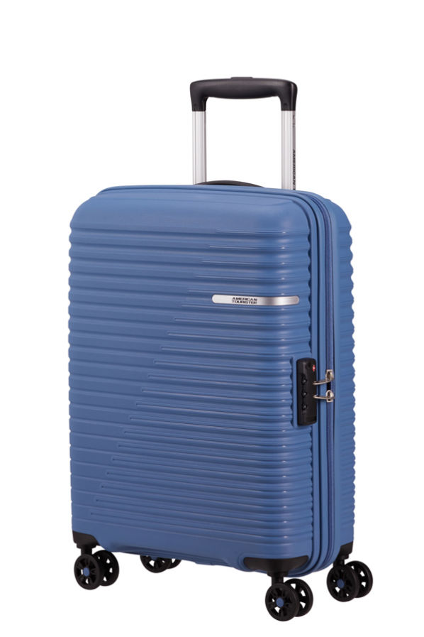 Mala de Cabine 55cm 4 Rodas Azul Ciano - LiftOff | American Tourister