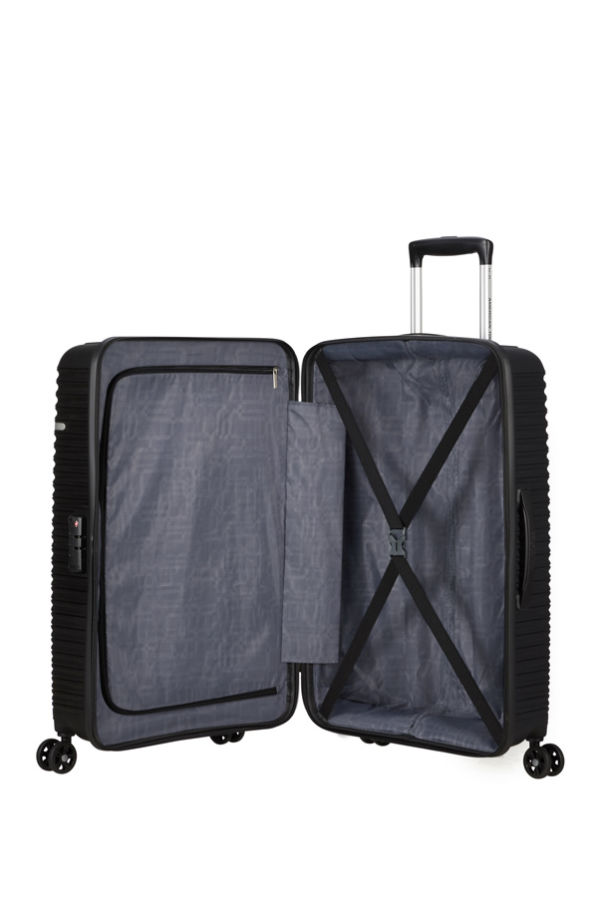 Mala de Viagem Grande 79cm 4 Rodas Preta - LiftOff | American Tourister