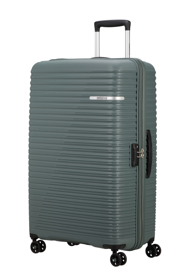 Mala de Viagem Grande 79cm 4 Rodas Verde Oliva - LiftOff | American Tourister