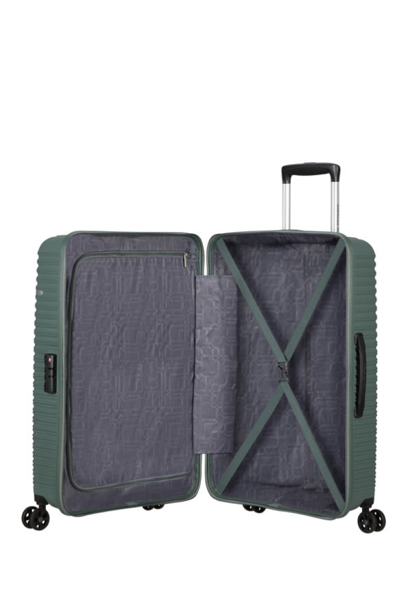 Mala de Viagem Grande 79cm 4 Rodas Verde Oliva - LiftOff | American Tourister