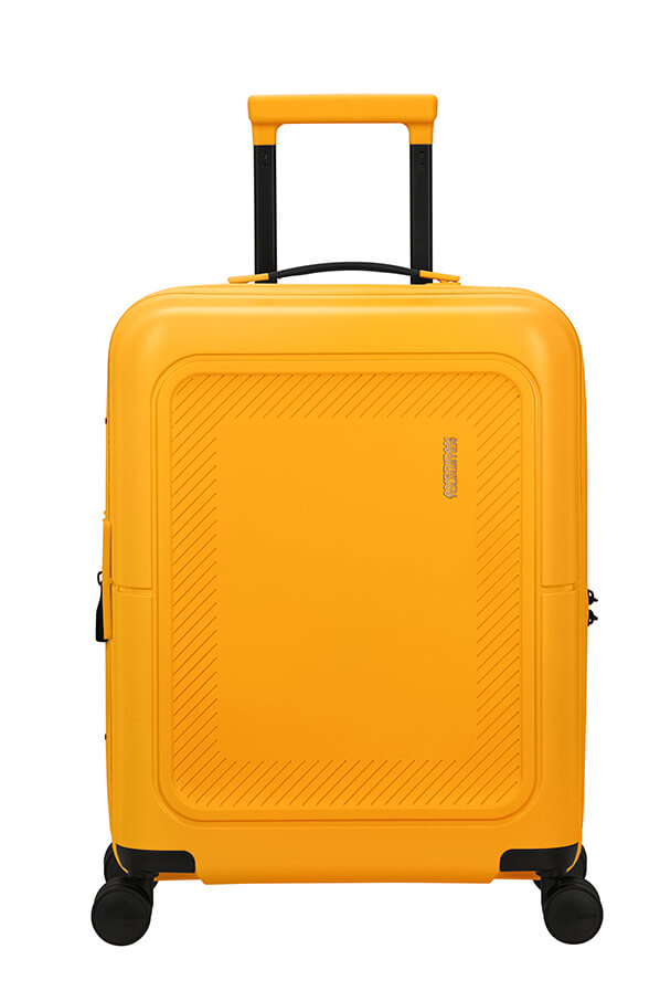 Mala de Cabine 55cm Expansível 4 Rodas Amarelo-Dourado - DashPop | American Tourister