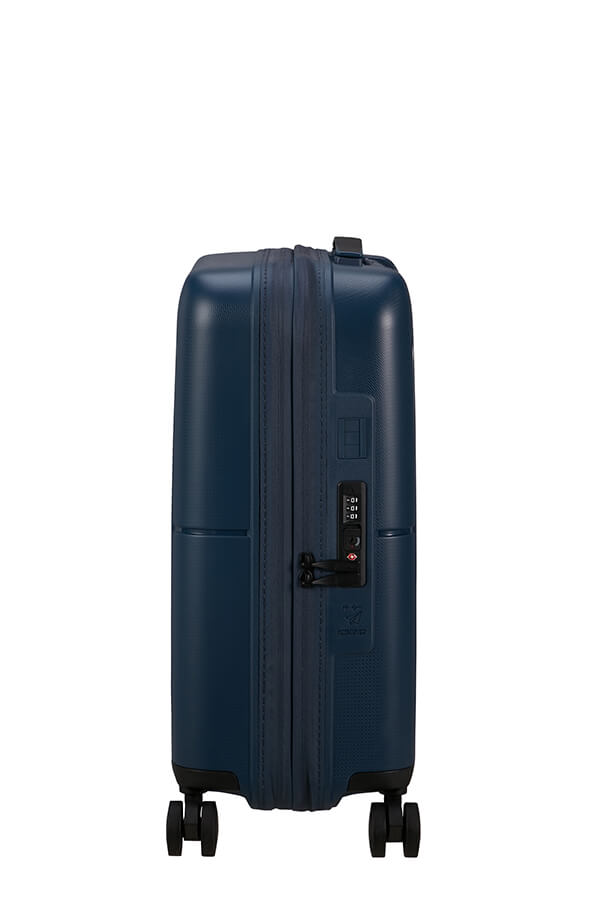 Mala de Cabine 55cm Expansível 4 Rodas Azul Meia-Noite - DashPop | American Tourister