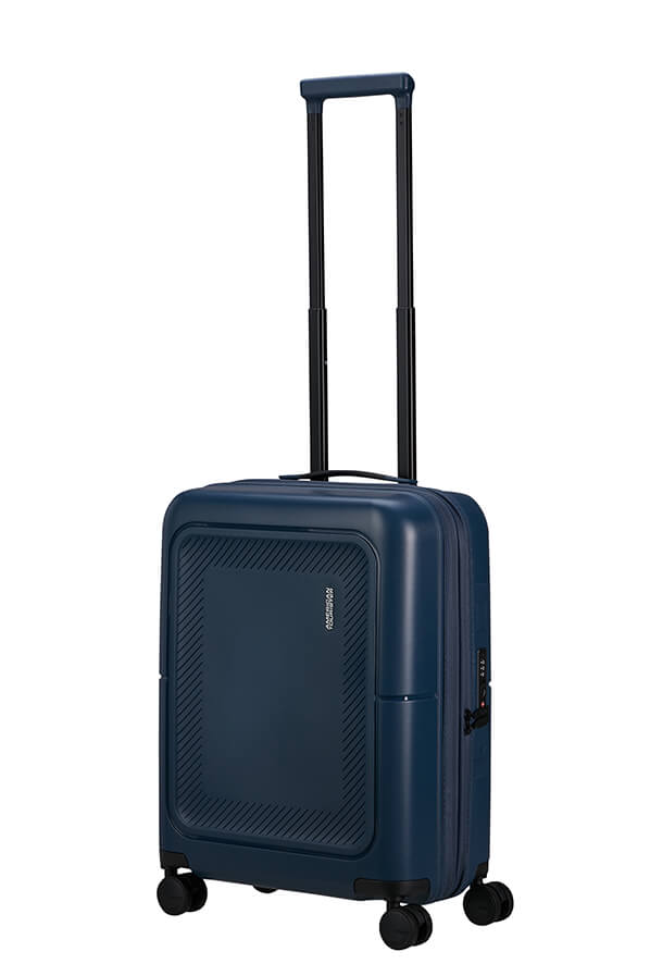 Mala de Cabine 55cm Expansível 4 Rodas Azul Meia-Noite - DashPop | American Tourister