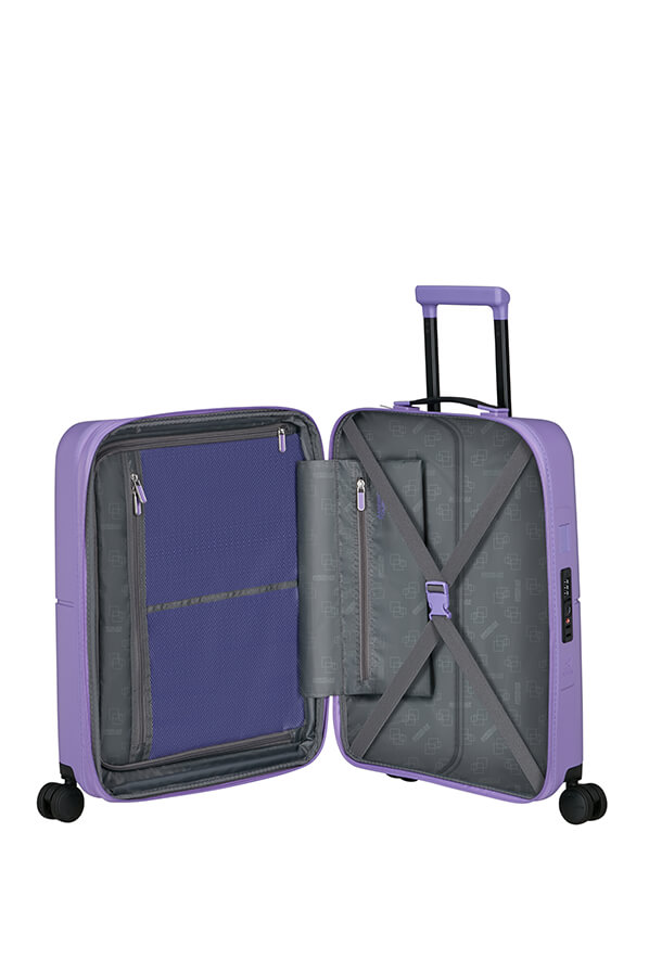 Mala de Cabine 55cm Expansível 4 Rodas Violeta Púrpura - DashPop | American Tourister