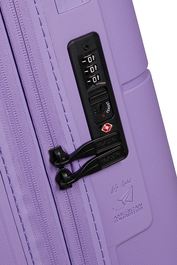 Mala de Cabine 55cm Expansível 4 Rodas Violeta Púrpura - DashPop | American Tourister