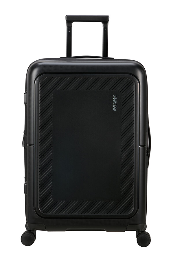 Mala de Viagem Média 67cm Expansível 4 Rodas Preta - DashPop | American Tourister