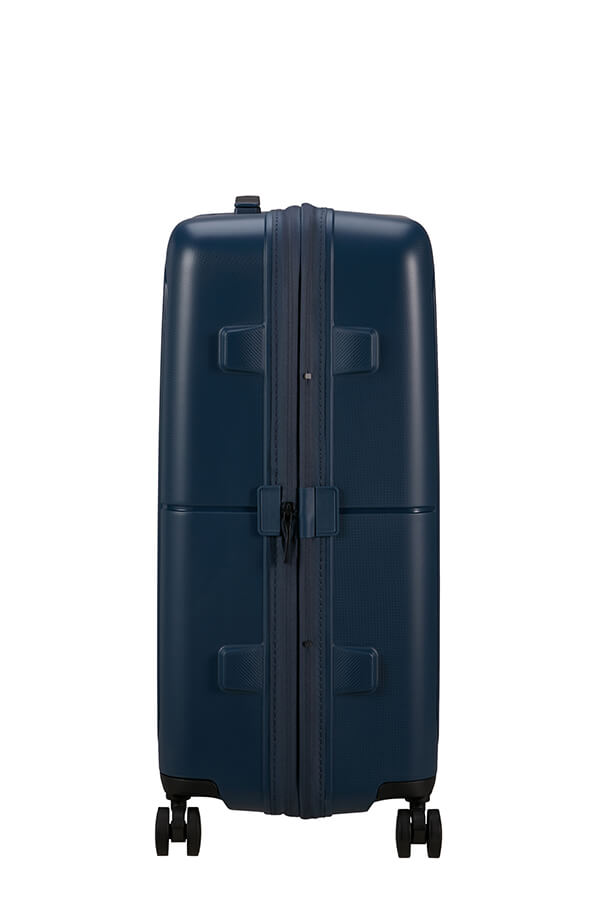 Mala de Viagem Média 67cm Expansível 4 Rodas Azul Meia-Noite - DashPop | American Tourister