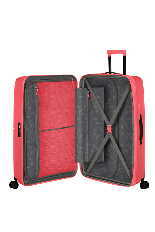 Mala de Viagem Grande 77cm Expansível 4 Rodas Doce Cor-de-Rosa - DashPop | American Tourister