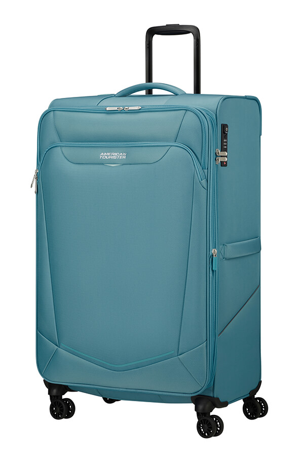 Mala de Viagem Grande 80cm Expansível 4 Rodas Brisa Azul - Summerride | American Tourister