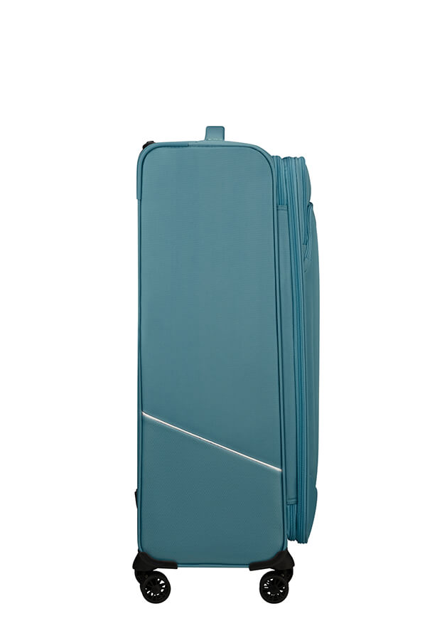 Mala de Viagem Grande 80cm Expansível 4 Rodas Brisa Azul - Summerride | American Tourister