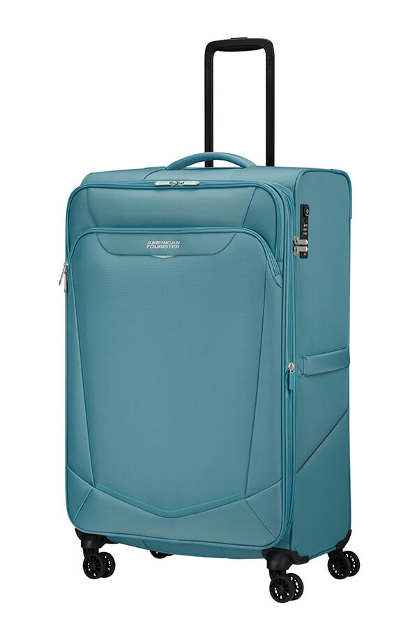 Mala de Viagem Grande 80cm Expansível 4 Rodas Brisa Azul - Summerride | American Tourister