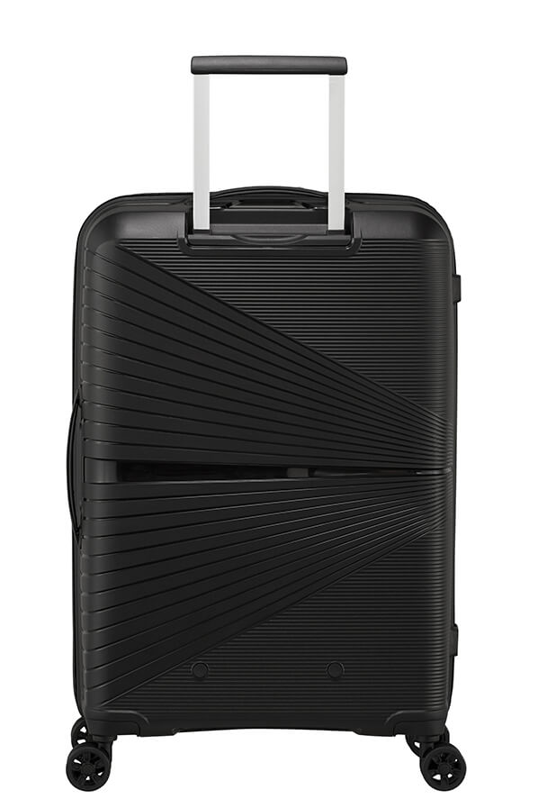 Mala de Viagem Superleve Média 67cm c/ 4 Rodas Preta - Airconic | American Tourister®