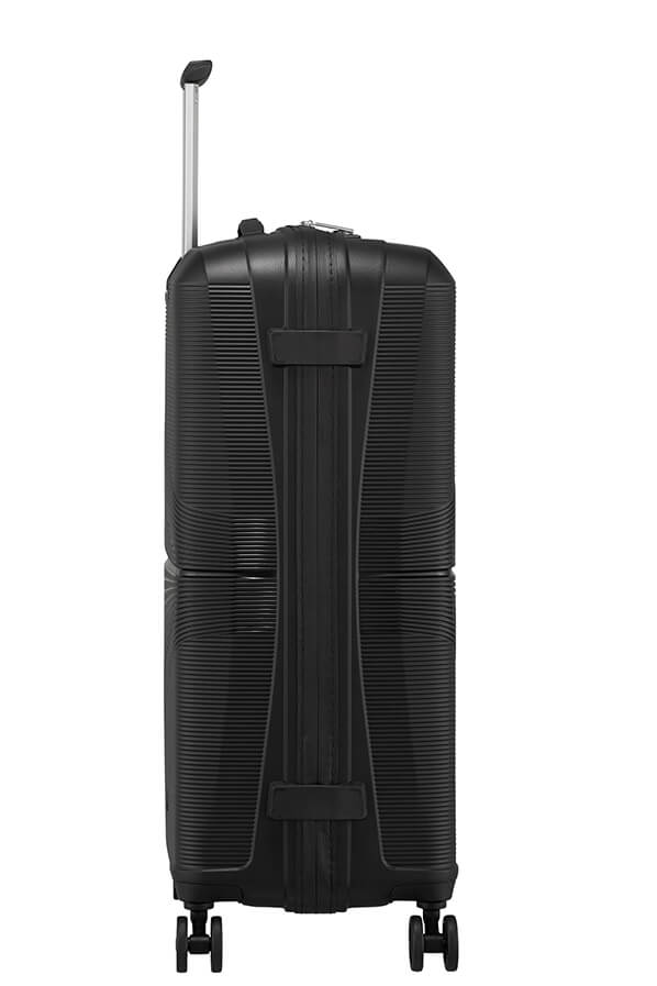 Mala de Viagem Superleve Média 67cm c/ 4 Rodas Preta - Airconic | American Tourister®